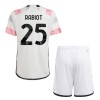 Officiële Voetbalshirt + Korte Broek Juventus Rabiot 25 Uit 2023-24 - Kids